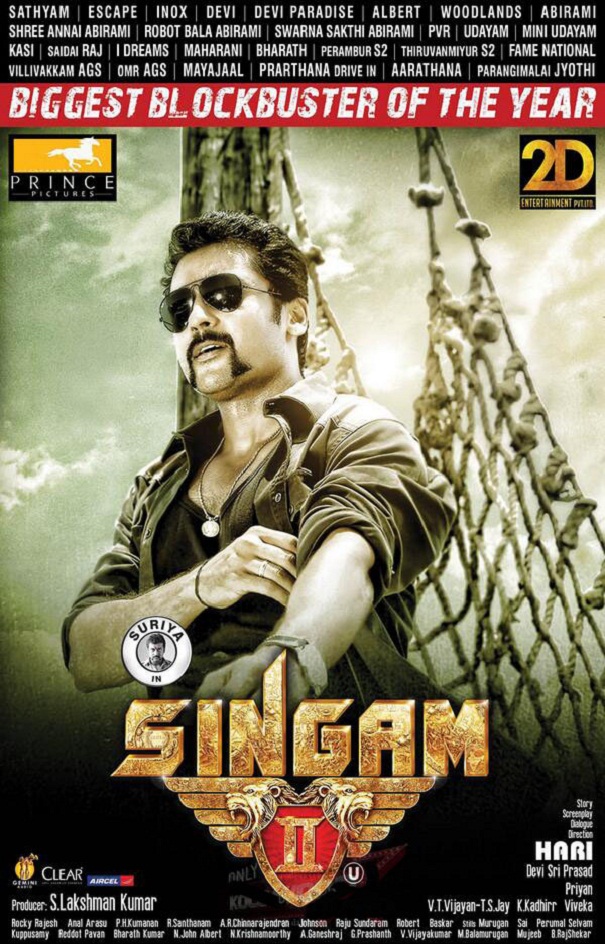 Singam 2 tamil discount movie download 720p